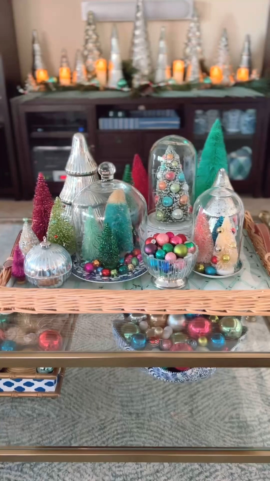 Loving this Christmas decor in my sister’s home! Her holiday home decor is stunning!

Linking cloche glass domes, glass ornaments and bottle brush trees!




#LTKHoliday #LTKGiftGuide #LTKHome