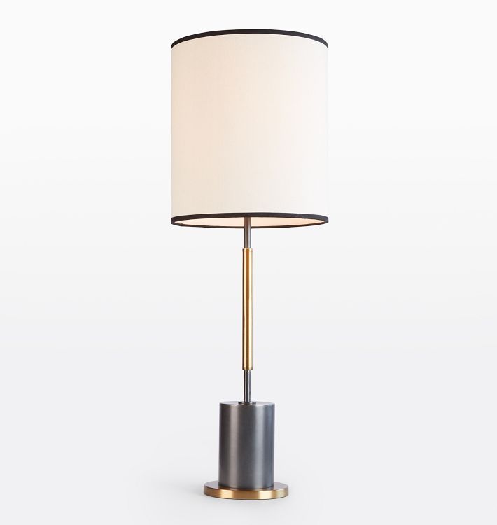 Cylinder USB Tall Table Lamp | Rejuvenation