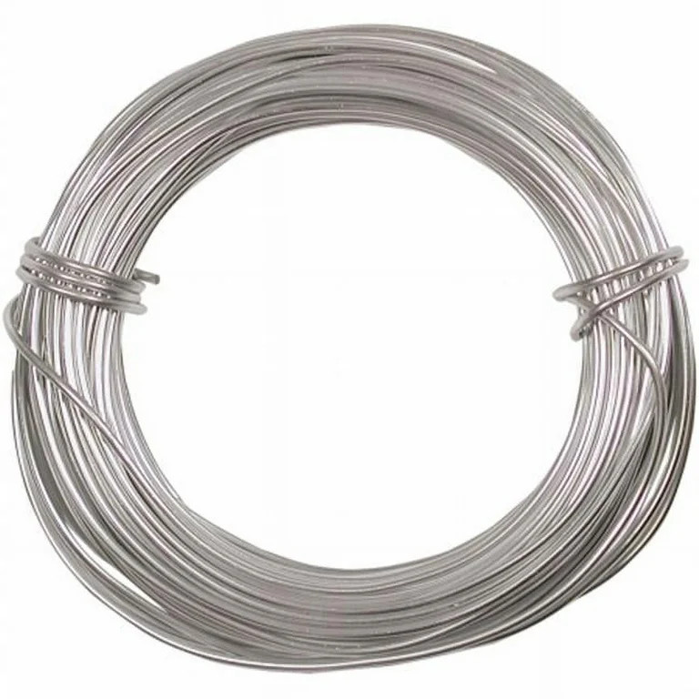 Beadsmith PDW18-SI Petite Aluminum Wire 18 Gauge 39 Coil, Silver | Walmart (US)