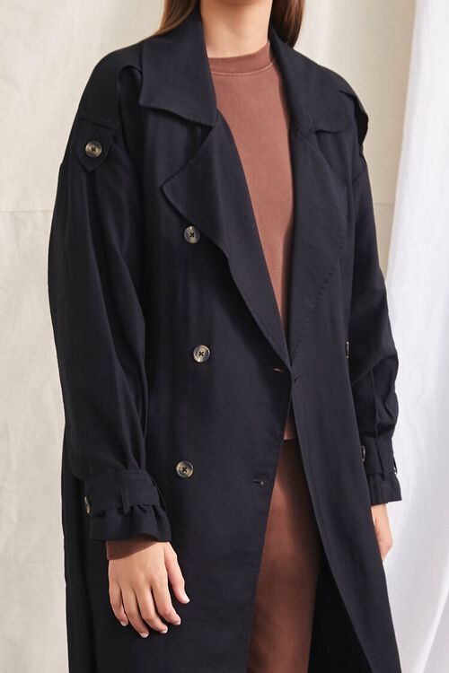 Double-Breasted Trench Jacket | Forever 21 (US)