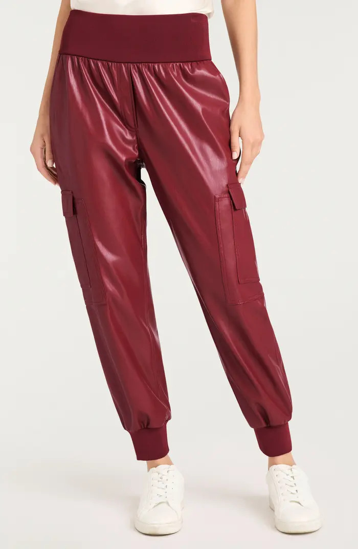 Cinq à Sept Giles Faux Leather Jogger Pants | Nordstromrack | Nordstrom Rack