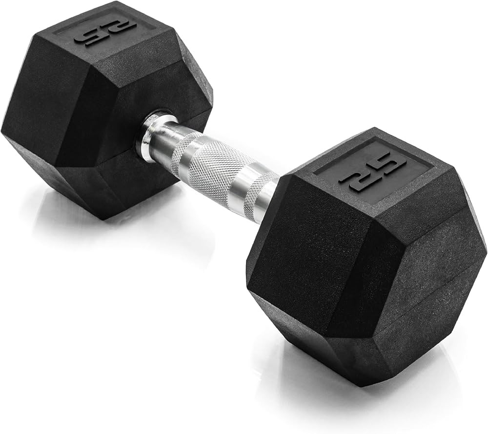 CAP Barbell Coated Hex Dumbbell Weight | Multiple Options | Amazon (US)