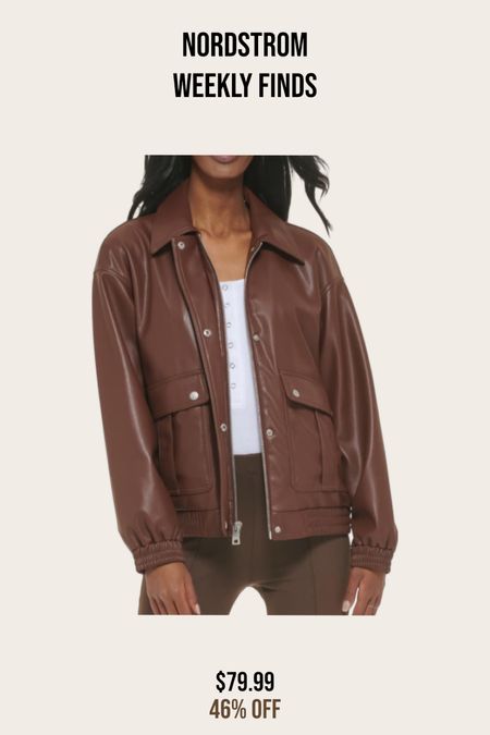 Levi faux leather jacket

#LTKsalealert #LTKstyletip