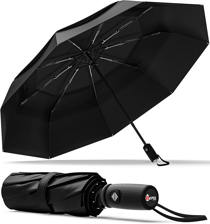 Repel Umbrella The Original Portable Travel Umbrella - Umbrellas for Rain Windproof, Strong Compa... | Amazon (US)