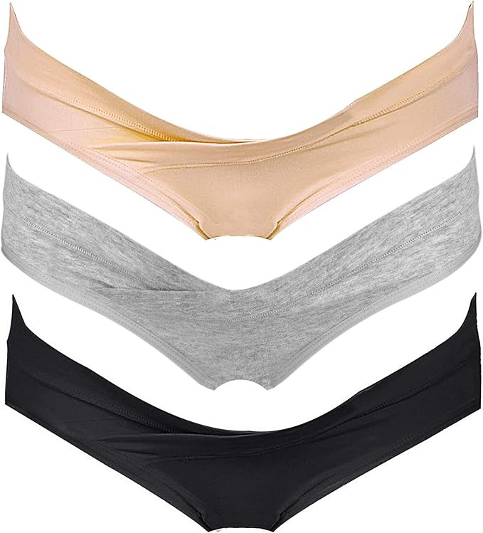 Intimate Portal Maternity Underwear | Pregnancy Postpartum Panties | Under the Bump Bikinis | Amazon (US)