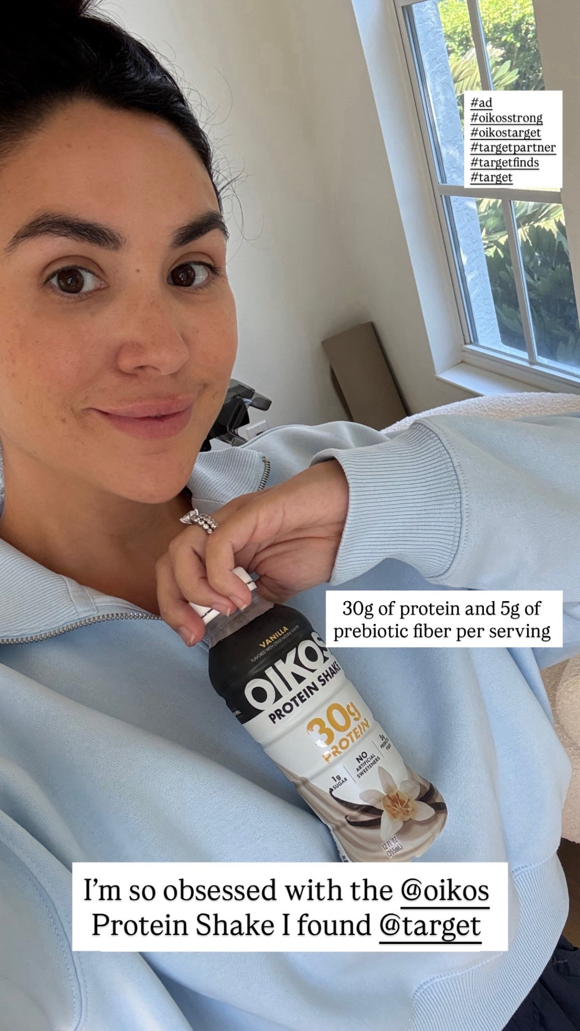 #AD Okay but how did no one tell me about these @oikos Protein Shakes that are new @Target?! 30g protein, 5g prebiotic fiber, 0g added sugar *not a low-calorie food* — and they actually taste so good 😍 I’ve been grabbing them on busy mornings between drop-off, errands, and workouts 💪 Find them in the protein shake aisle (4-pack on sale for $8.99 Nov 9–22!)
#oikosstrong #oikostarget #targetfinds #targetpartner #target #targetfinds *not a low calorie food*


#LTKmorningroutine #LTKfitnessgoals #LTKmomlife