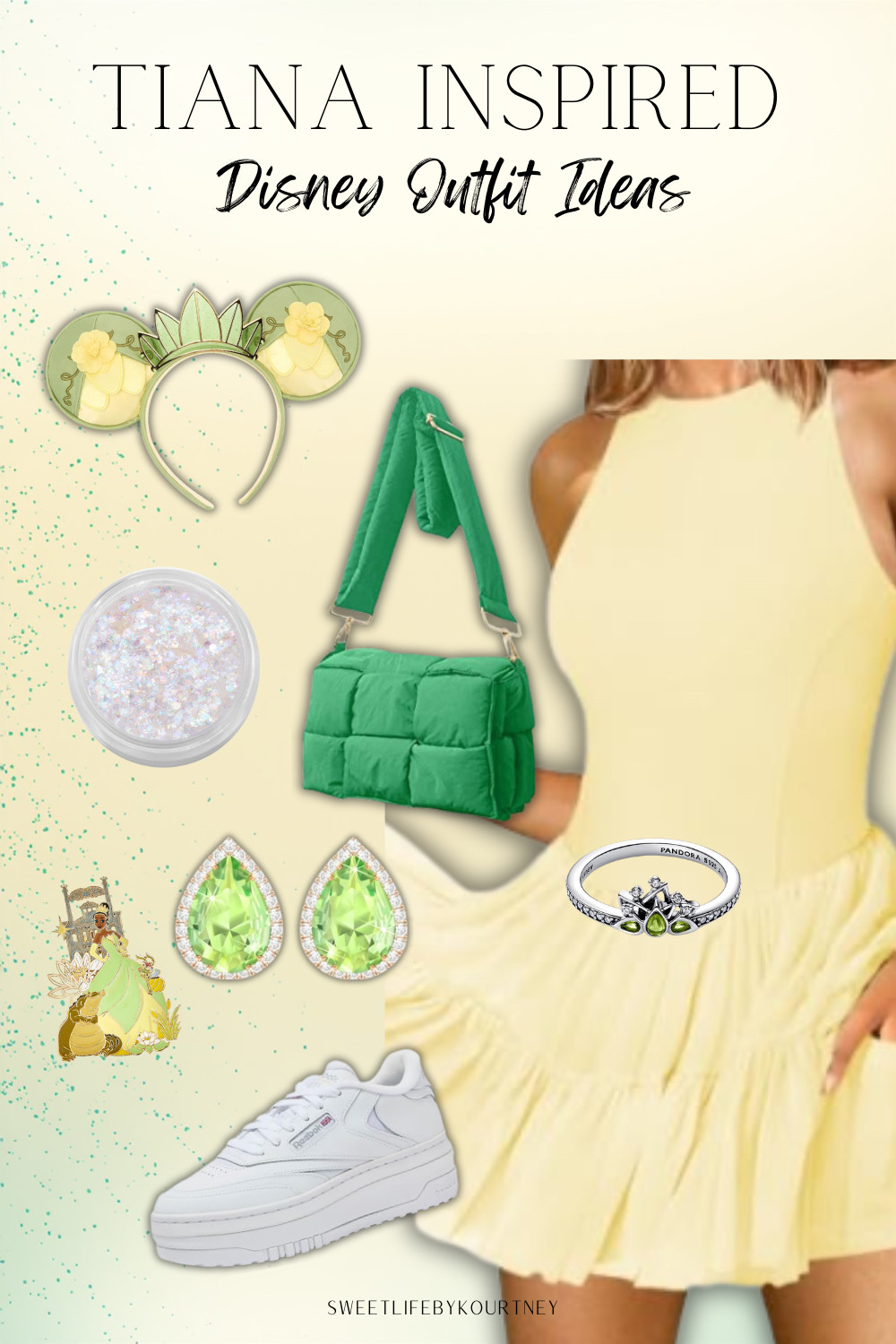 
Tiana-inspired Disney outfit idea 💚 Cute, comfy, and perfect for park days, princess vibes, castle photos, and a little pixie dust sparkle. #LTKFinds #DisneyOutfit #TianaInspired #DisneyStyle #ParkOutfit #SweetLifeByKourtney 

 #LTKgrwm #LTKootd #LTKTravel