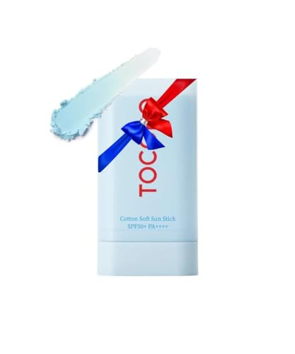 𝓣𝓸𝓬𝓸𝓫𝓸 Cotton Soft Sun Stick SPF50+ PA++++ - 19g - Lightweight Sunscreen Stick for Face | 𝓣𝓸𝓬𝓸𝓫𝓸 𝓢𝓾𝓷𝓼𝓬𝓻𝓮𝓮𝓷 𝓼𝓽𝓲𝓬𝓴 | Hydrating Formula | Korean Sunscreen | Amazon (US)