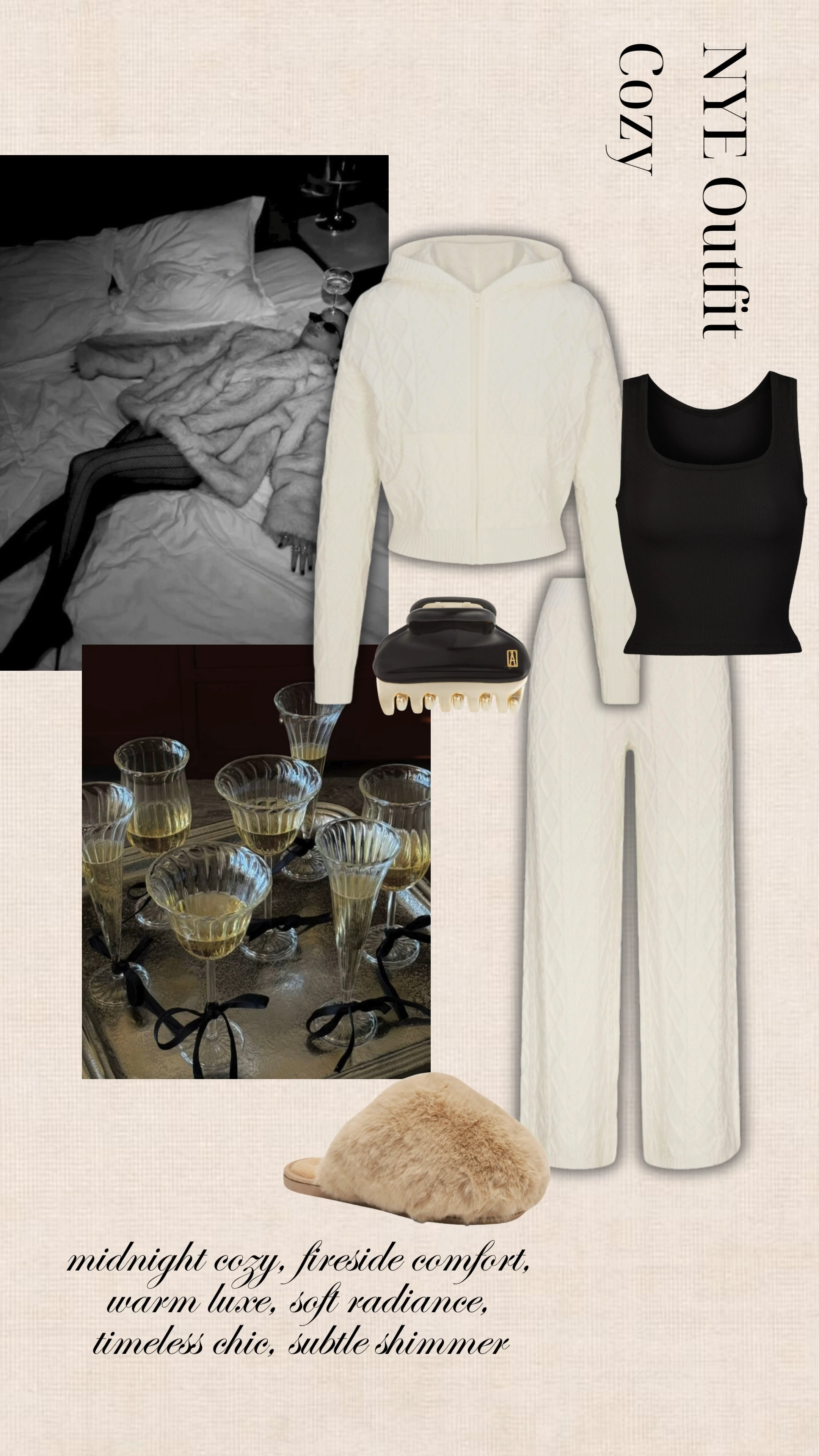 NYE outfit for the cozy lover! 

nye outfit, comfy outfit, skims set, sweat set 

 #LTKHoliday #LTKSeasonal #LTKFindsUnder100