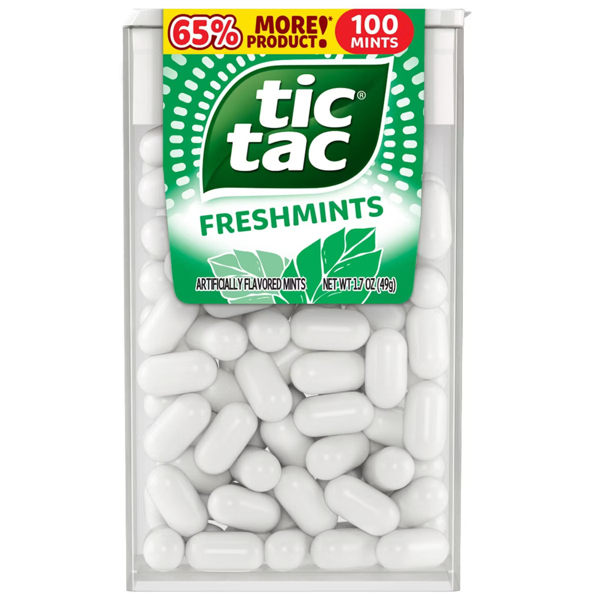 Tic Tac Single Freshmint 100ct/1.7oz | Target