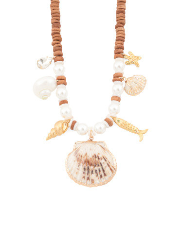 Rockaway Shell And Fish Necklace | TJ Maxx
