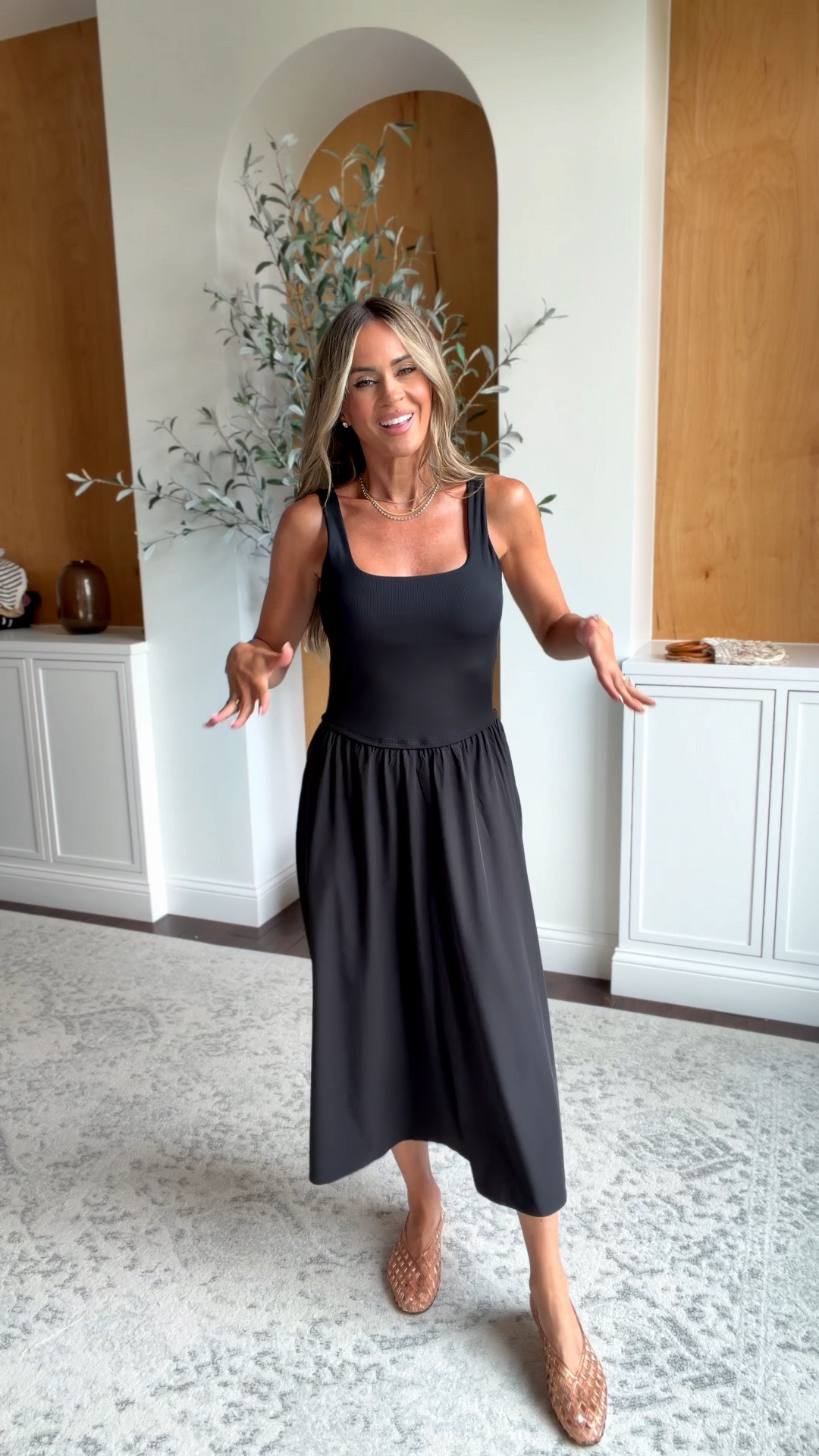 Mixed media athletic dress - has built in bra, pockets and the comfiest lightweight breezy feel. Wearing xs

#LTKOver40 #LTKSaleAlert #LTKmomlife