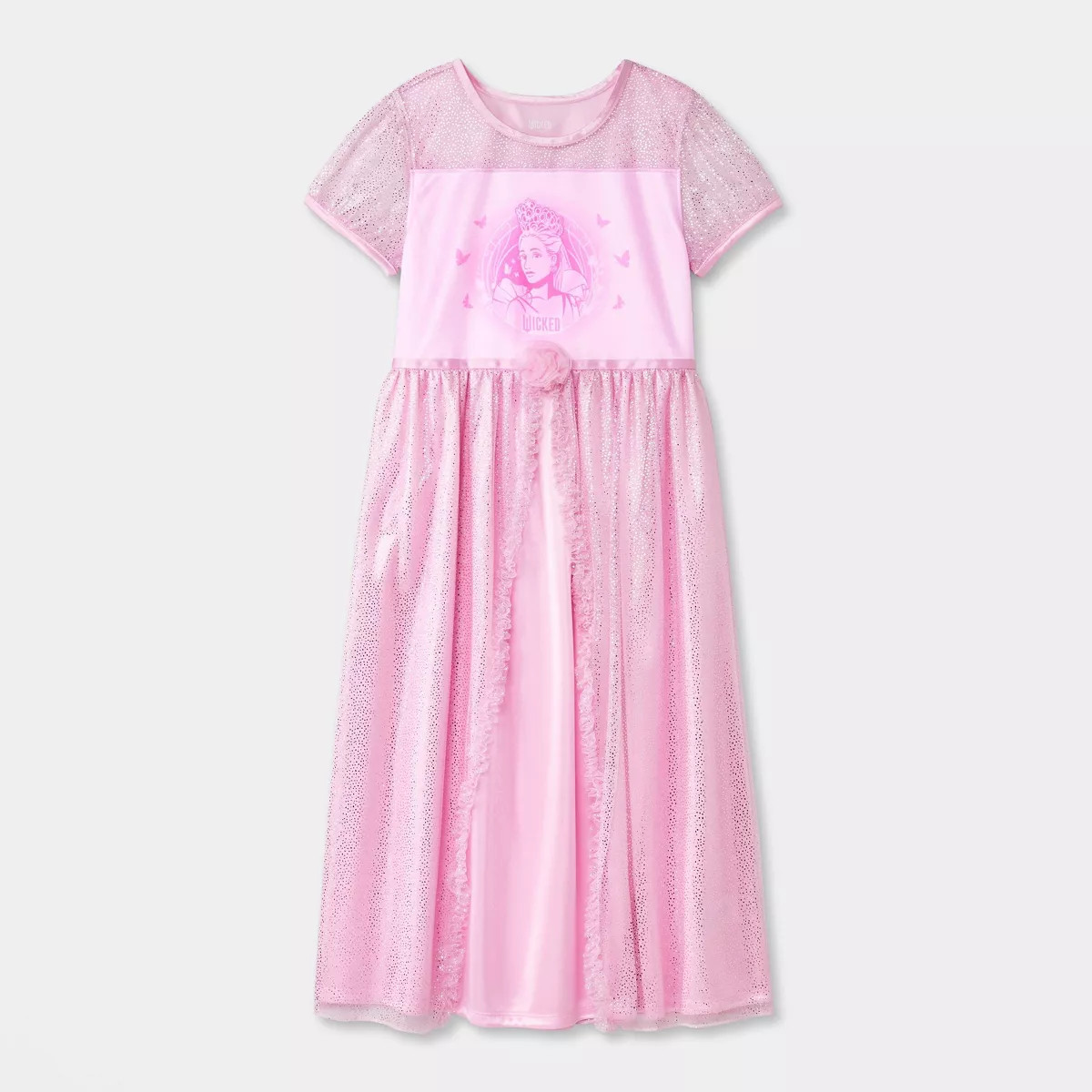 Toddler Girls' Wicked Glinda Fantasy NightGown - Pink | Target
