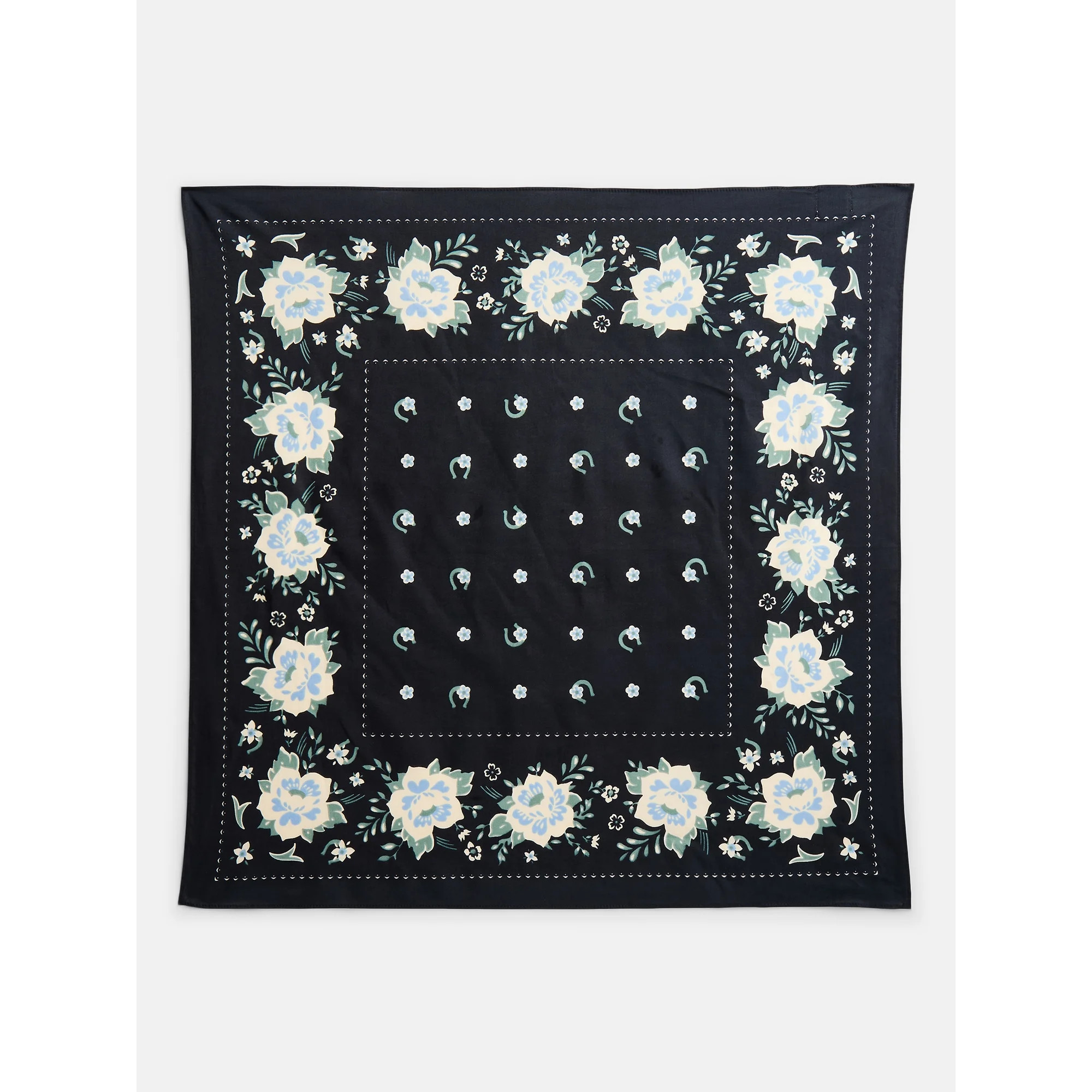 Kacey Lee Small Square Scarf, Black | Walmart (US)