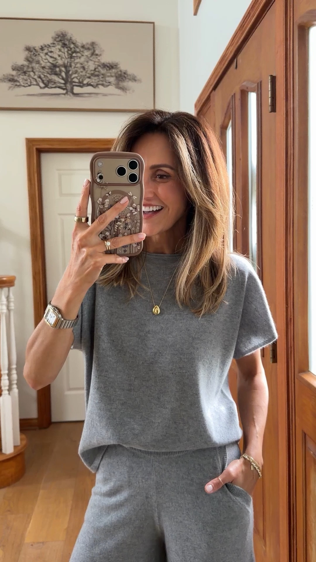 NSale favorite cashmere find: this set is so good I got another one this year! Once you try it you will want to wear it daily. Great for travels, lounging, hosting, running errands, drop off and pick up, and even to wear over your workout set! Size xs

#LTKootd #LTKgrwm #LTKSaleAlert