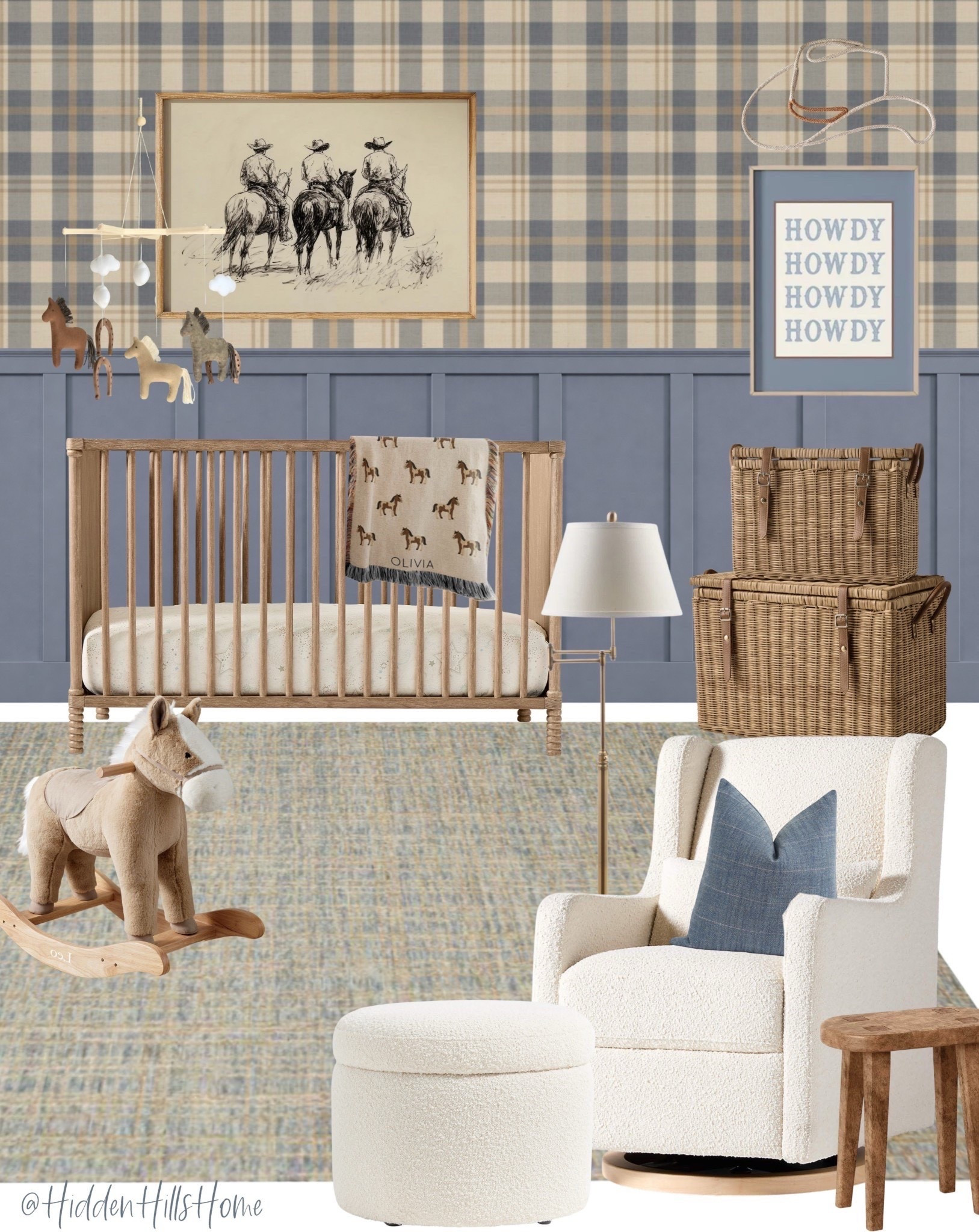 Western themed nursery decor, cowboy themed nursery, baby boy room, nursery mood board, home decor, nursery design, crib, glider, nursery wallpaper, Texas themed nursery #western

#LTKSaleAlert #LTKBaby #LTKHome