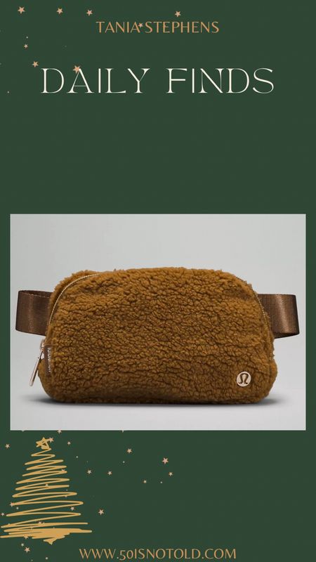 Lululemon Everywhere Fleece Belt Bag | Camel Colored Bag | Crossbody Lululemon Bag | Travel Bag | 50 is not old 

#LTKHoliday #LTKSeasonal #LTKitbag