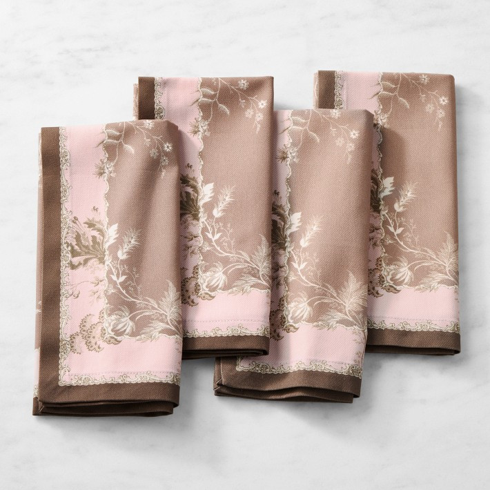 Delicate Floral Napkins, Set of 4 | Williams-Sonoma