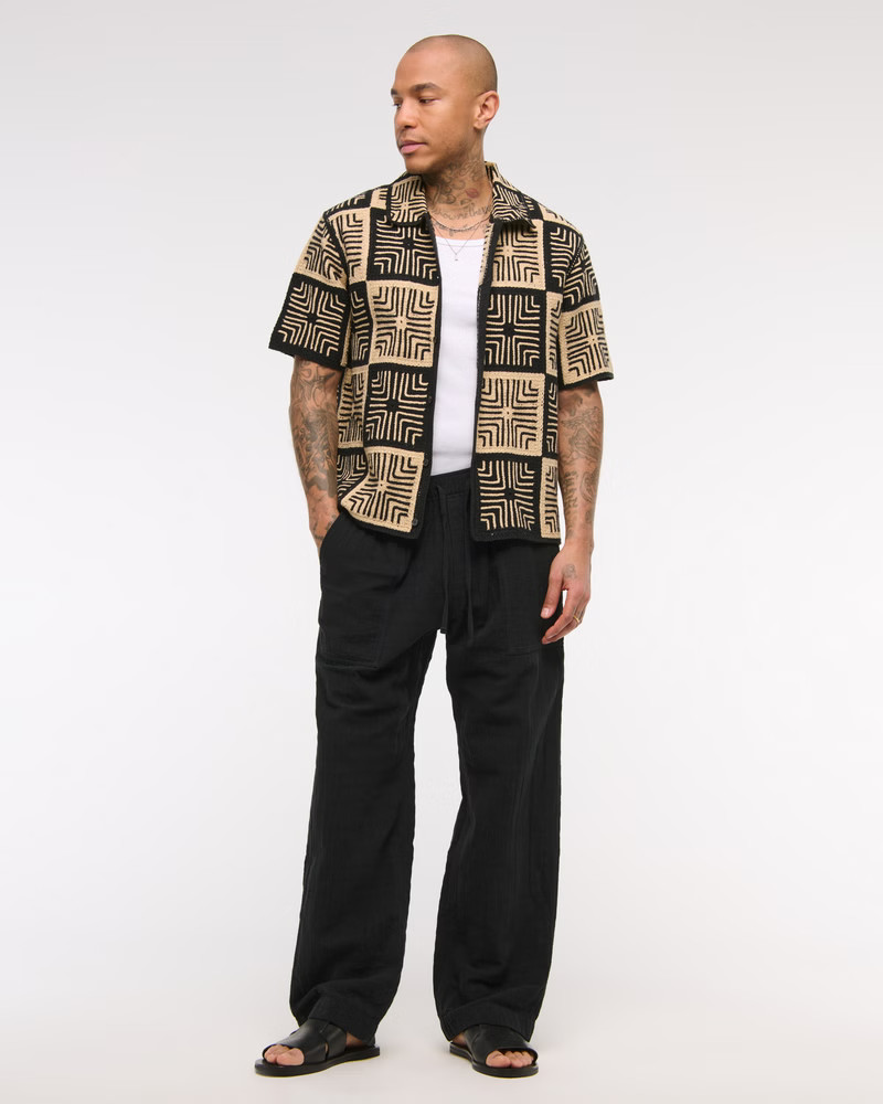 Baggy Breezy Pull-On Pant | Abercrombie & Fitch (US)