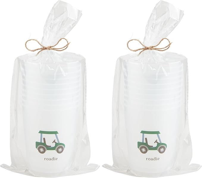 Mud Pie Icon Party Cup, Golf, 16 oz (Pack of 2) | Amazon (US)