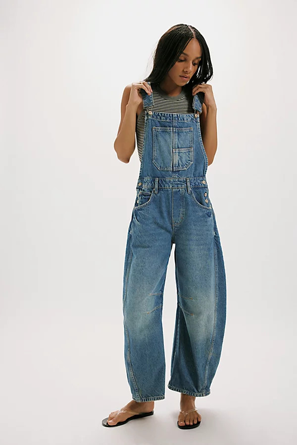 We The Free Good Luck Barrel Overalls | Free People (Global - UK&FR Excluded)