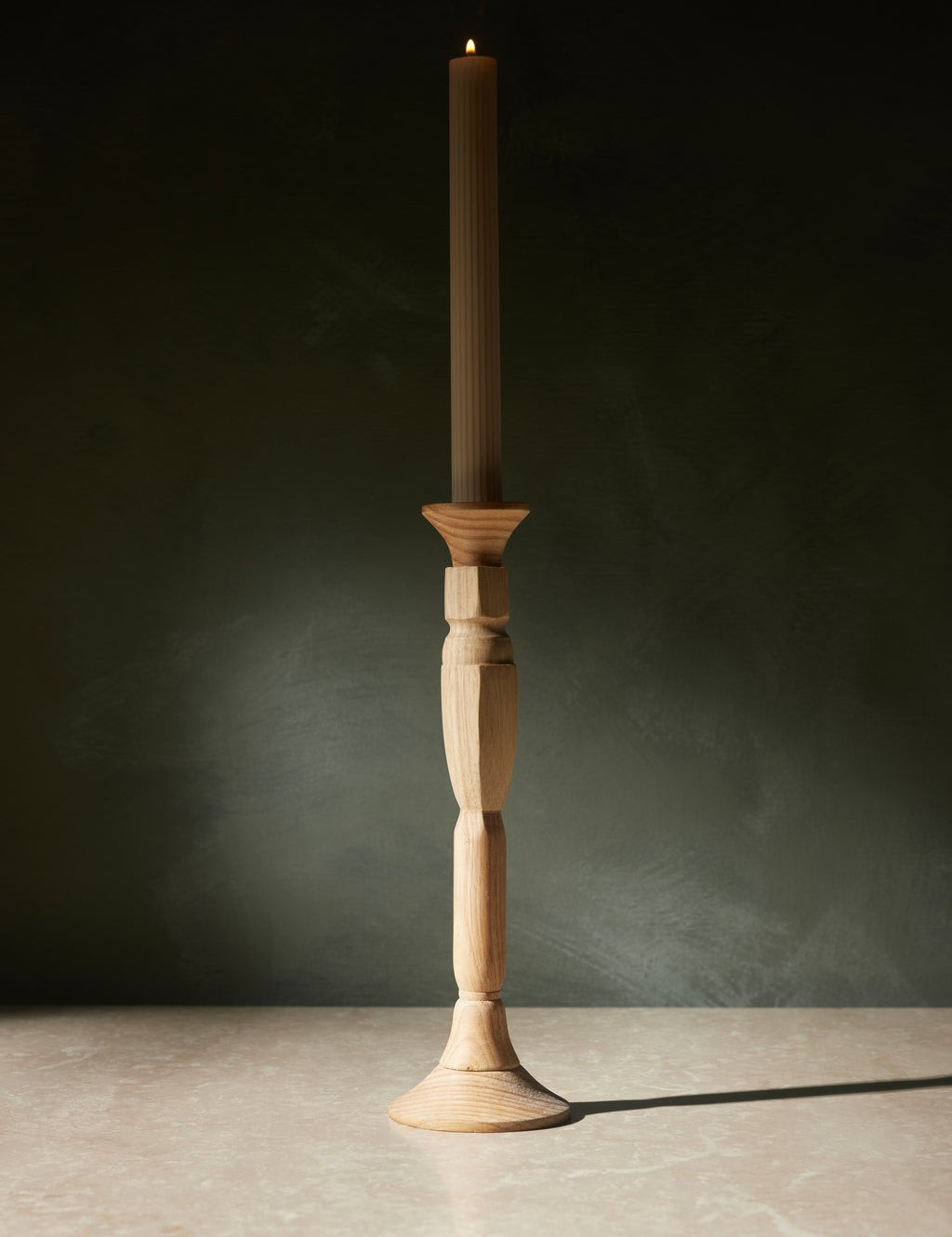 Wooden Georgian Candlesticks | Lulu and Georgia 