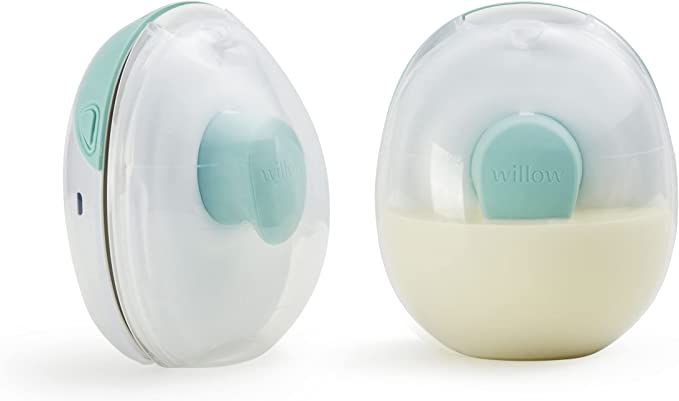 Willow Pump Wearable Breast Pump | New Willow Go™ Hands Free, Cord Free Double Electric Breast ... | Amazon (US)