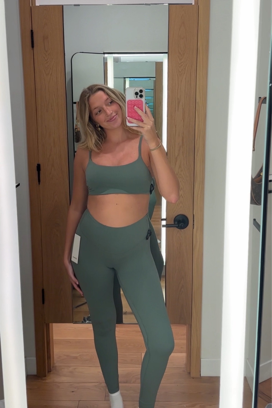 Lulu sets have been one of my fav things to wear during this pregnancy! So comfy and stretchy:) 

activewear, Pilates outfit, maternity leggings, pregnancy, gym outfit, lululemon 

#LTKFitness #LTKActive #LTKBump