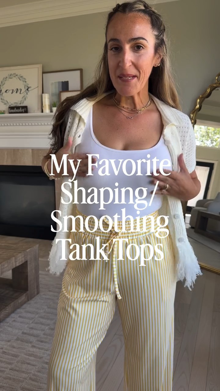 Nothing wrong with not wanting to be smoothed out or wanting to! I hate how we decide what’s best for others! Do what is comfortable for you! Wearing a medium in all.

Btw this whole outfit is so fun!

#squishybody #layeringtanks #shapewear #smoothingtanks #compressiontank 

 #LTKgrwm #LTKmomlife #LTKMidsize