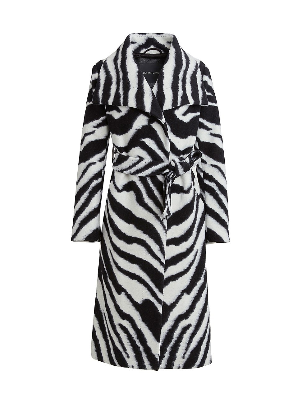 Women's Gisele Zebra Wool-Blend Maxi Coat - Zebra - Size XL | Saks Fifth Avenue