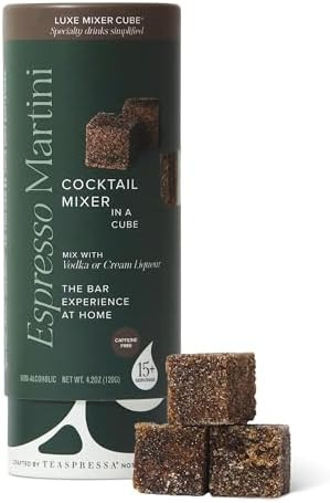 LUXE Mixology Espresso Martini Cocktail Mixer Cubes - Craft Cocktail Mixer for Espresso Martini's... | Amazon (US)