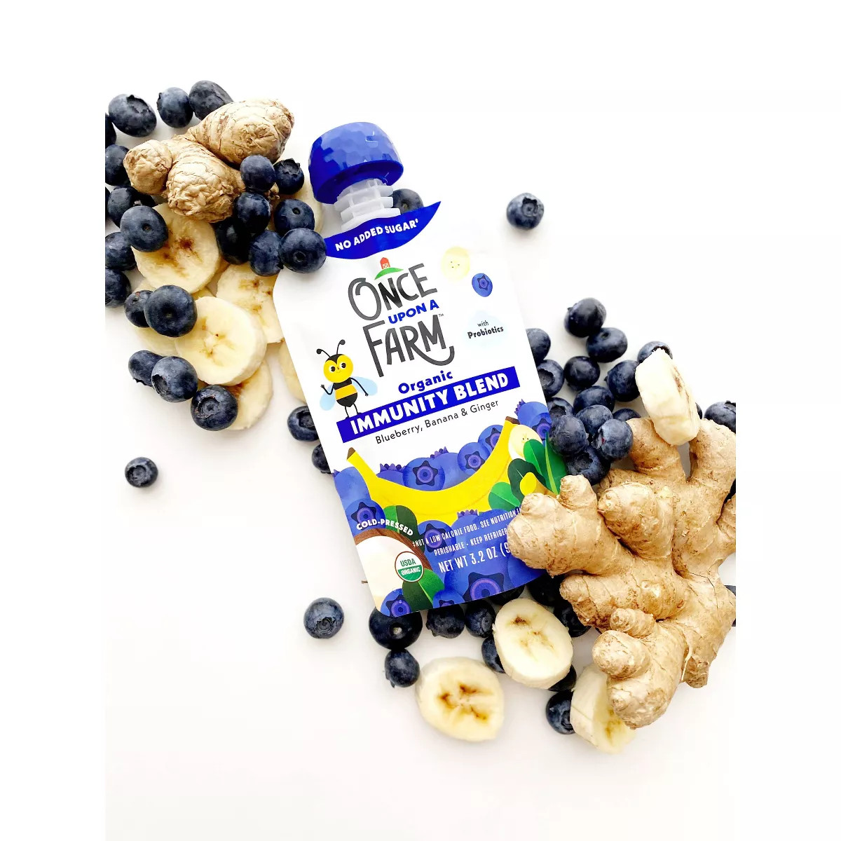 Once Upon a Farm Organic Immunity Blends Variety Pack - 12.8oz/4ct | Target