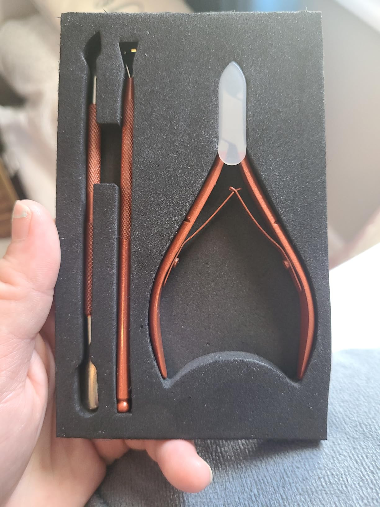 Cuticle Trimmer with Cuticle Pusher and Cutter-YINYIN Cuticle Remover Nippers Professional Stainl... | Amazon (US)