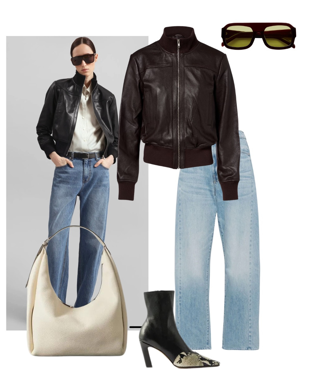 Styling my cropped denim for fall.  Can’t wait to wear these favourite jeans with booties and bombers.

#LTKstyletip #LTKover50style #LTKjeans