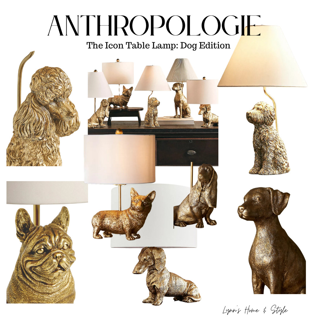 I am in LOVE with these Dog lamps. I only wish they had one of a King Charles Cavalier Spaniel like our fur baby. Illuminate your home with a dash of whimsical charm and an extra wag of joy! 🐶💡 With the Anthropologie dog lamp you will brighten up your space with both light and love.

#anthropologie #doglamp #dogmoms #LTKdogs #homedecor  

 #LTKHome