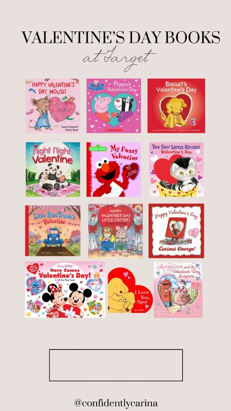 Seasonal books are the best🫶🏻 sharing some Valentine’s Day books for toddlers at Target!

Valentine’s Day books, seasonal books, books for toddlers, toddler Valentine’s Day, target Valentine’s Day 

#LTKkids #LTKSeasonal #LTKbaby