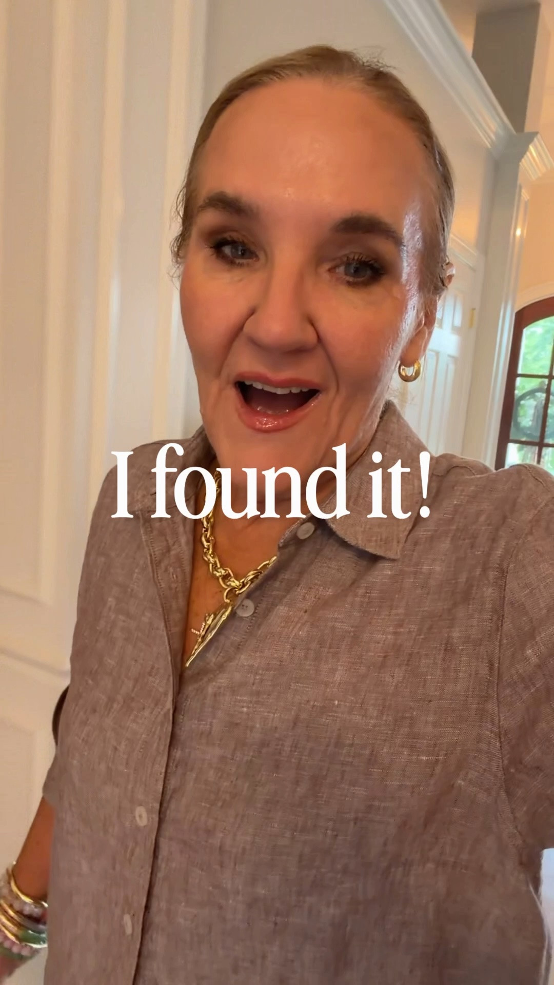 I sized down to a small. RUNS A BIT BIG, But Talbots blouses often do. Oh, and you can get it 40% off. 

Linking the rest of my outfit too. Quince since medium. 
Jewelry on sale with code SUMMER

#LTKSaleAlert #LTKOver40 #LTKSeasonal