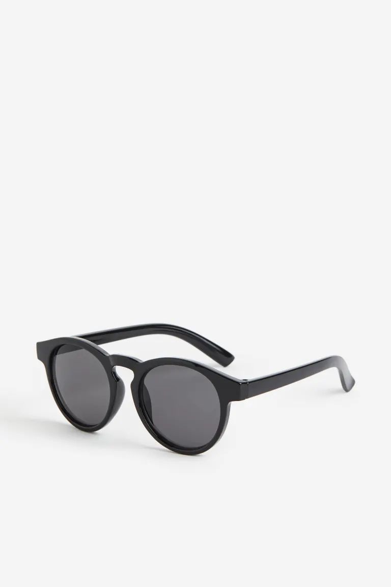 Oval Sunglasses - Black - Kids | H&M US | H&M (US + CA)