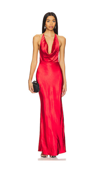 x REVOLVE Posey Maxi Dress in Red | Revolve Clothing (Global)