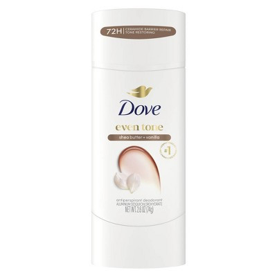 Dove Beauty Even Tone 48-Hour Antiperspirant & Deodorant Stick - Shea Butter & Vanilla - 2.6oz: Vegan, Invisible Solid, Under Arm Use | Target