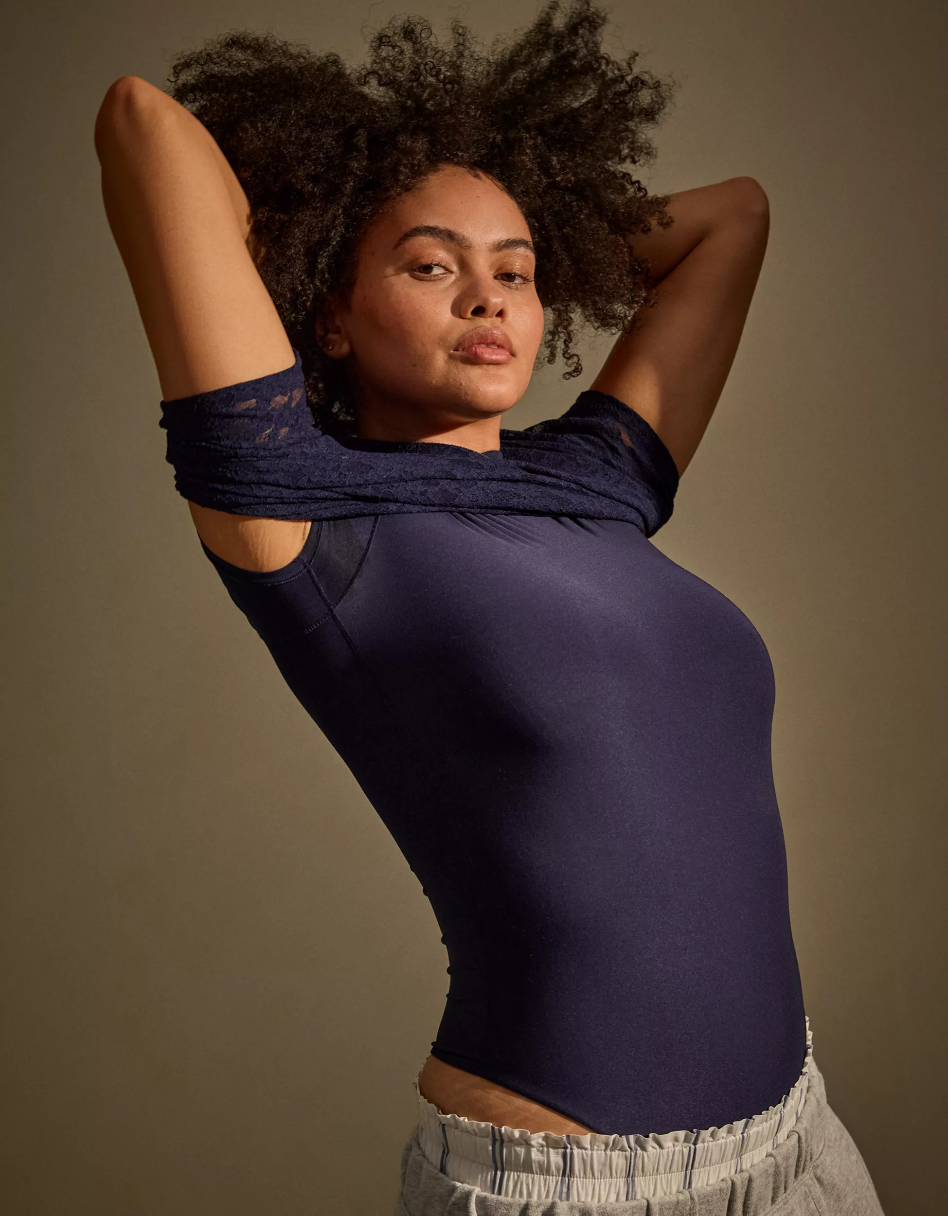 SMOOTHEZ Short Sleeve Bodysuit | Aerie