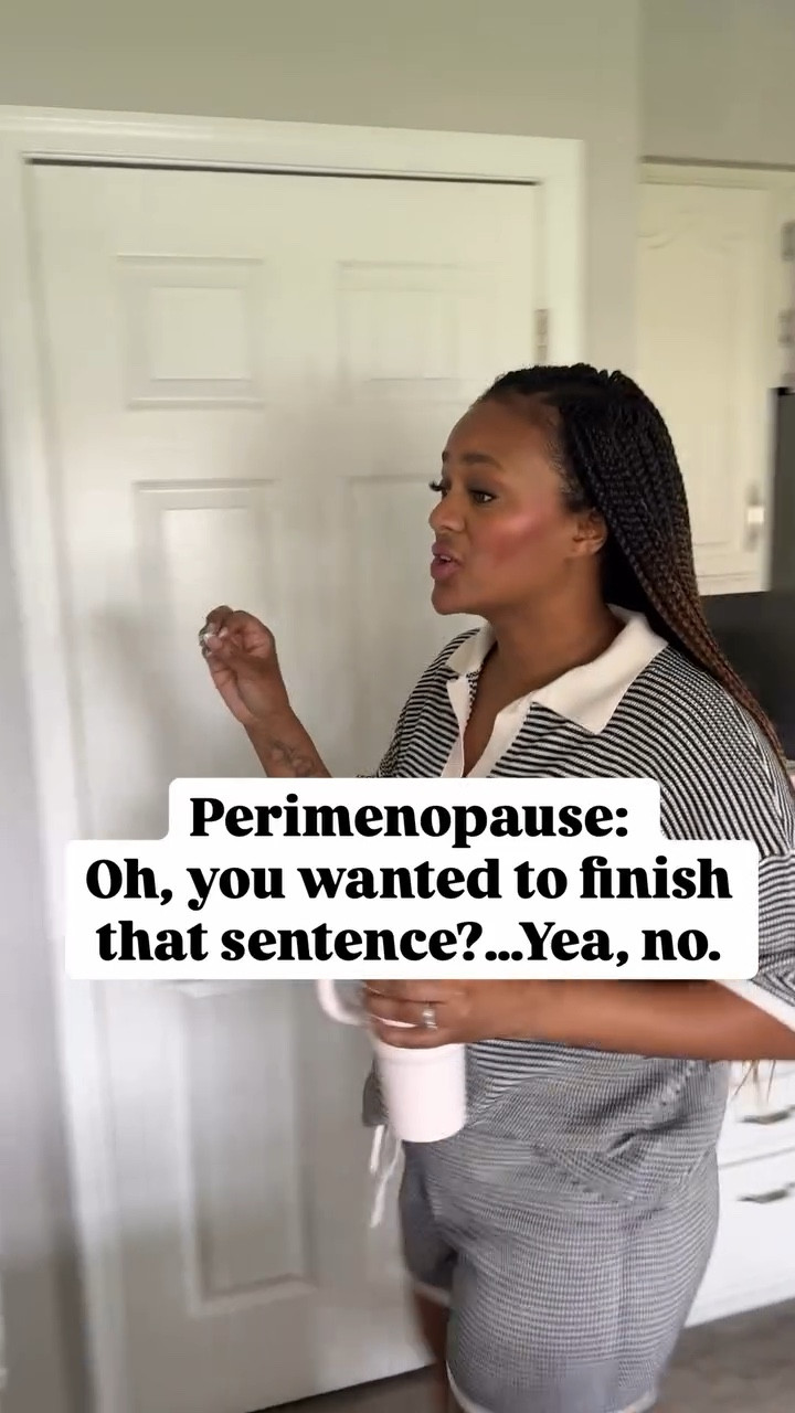 I can’t with this brain fog, mood swings & don’t get me started with the hot flashes! 

Calling my moms in the 40s- Are you in perimenopause?! what symptoms are you getting? What cures are you finding?! Help the group out. 🗣️

#momhumour #perimenopausehealth#over40women