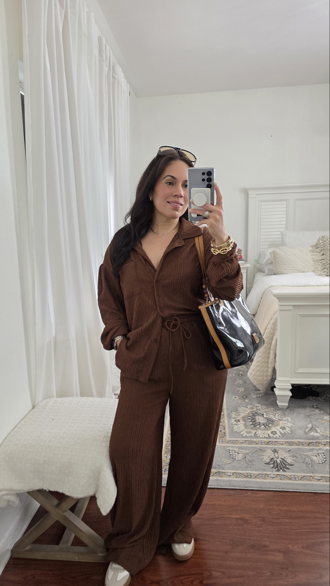  2 piece button down set from Amazon, m


#LTKootd