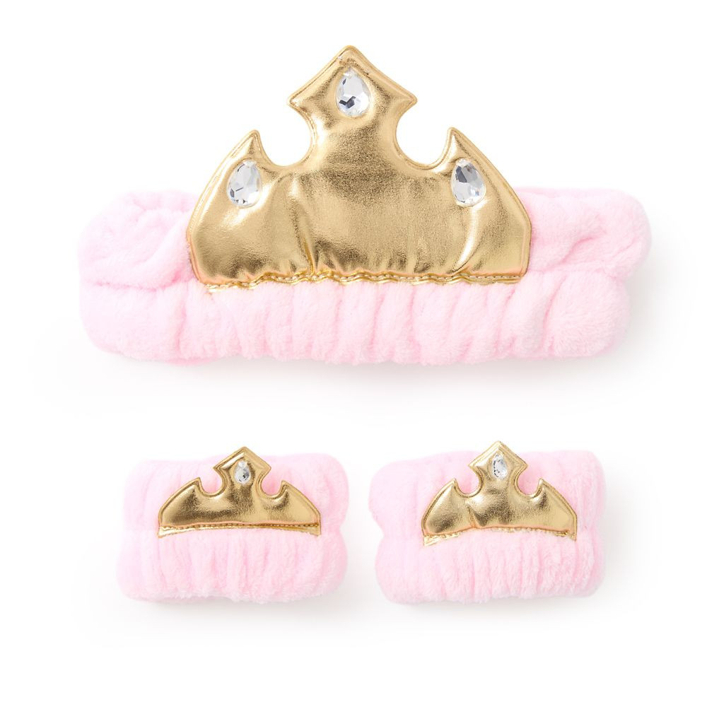 Aurora Tiara Plush Headband and Wristband Set for Kids \u2013 Sleeping Beauty | Disney Store