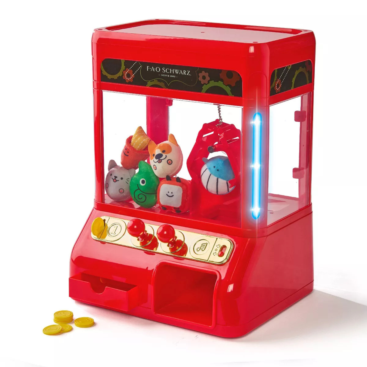 FAO Schwarz Arcade Claw Game with Plush Prizes | Target