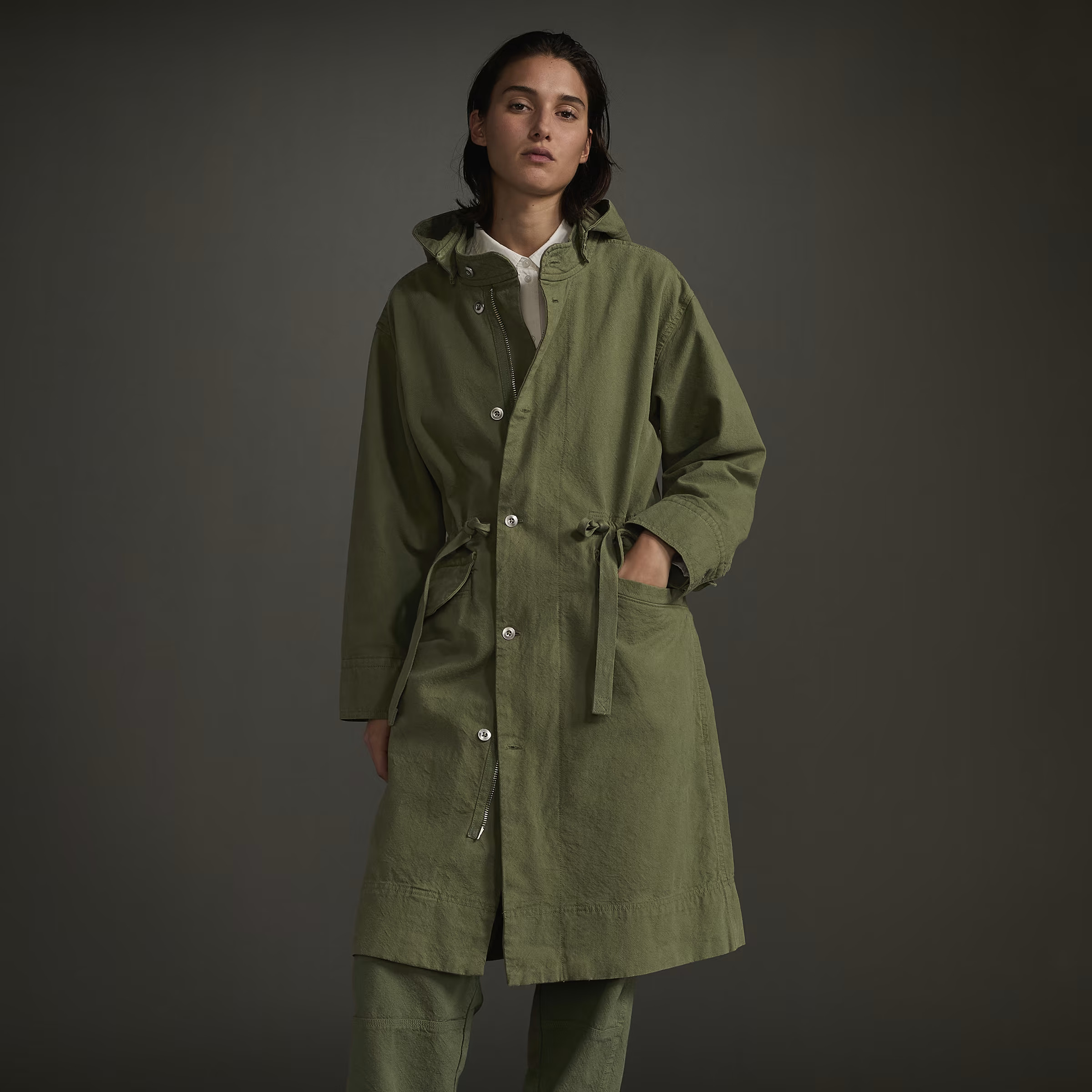 The Canvas Organic Cotton Parka | Everlane