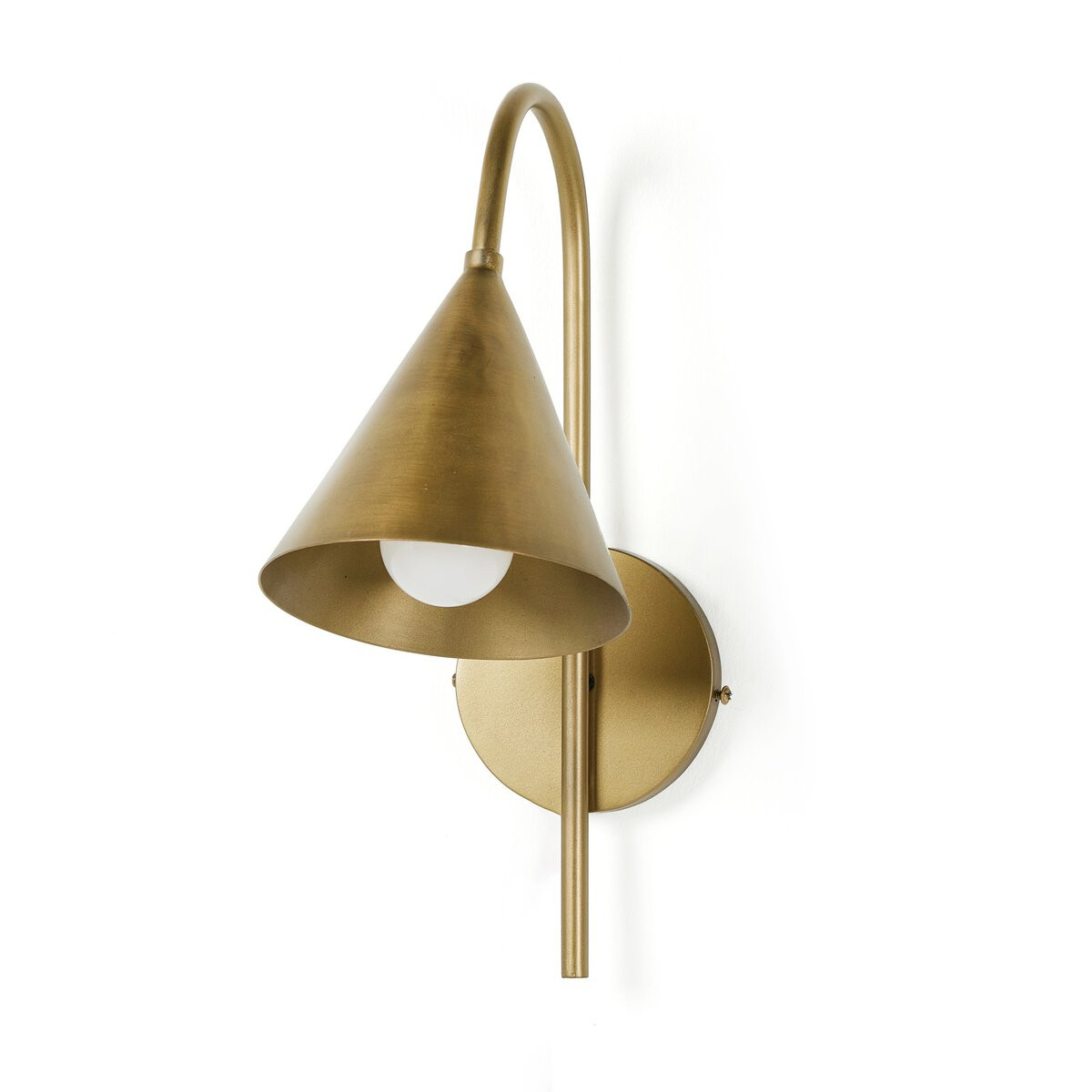 Janna Sconce-Light Antique Brass - Four Hands | Havenly | Havenly