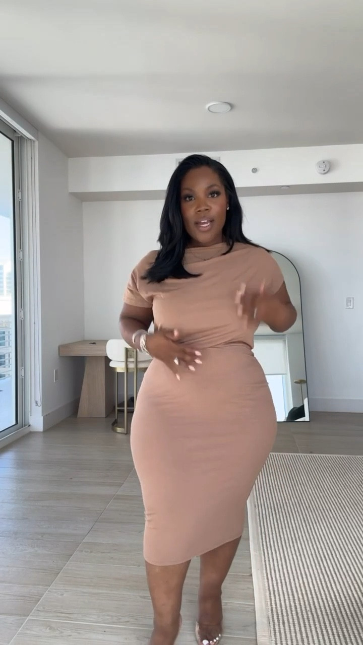 The perfect off the shoulder dress. A casual dress that works well for any occasion! 

Wearing a size 12 in the color brown but it comes in a variety of colors. 

(spring fashion, summer fashion, curvy girl style, midi dress, bodycon dress, plus size fashion, midsize fashion)

#LTKPetite #LTKMidsize