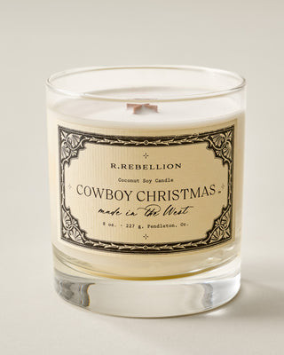 Cowboy Christmas Candle | Magnolia