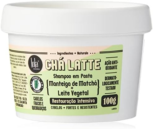Shampoo em Pasta - Chá Latte - Matchá e Leite Vegetal, Lola Cosmetics | Amazon (BR)